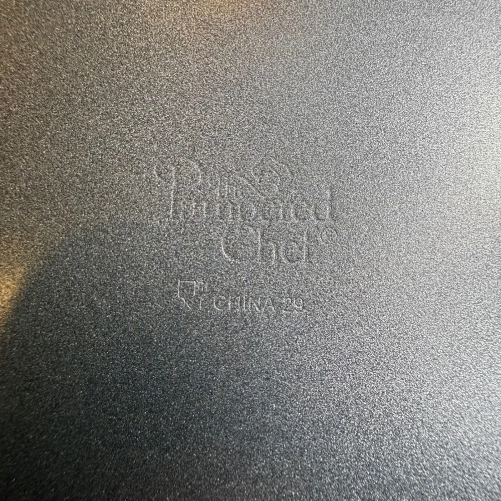 NEW The Pampered Chef Nonstick Cake Pan‎ Set (3) w/ Checkerboard Insert 9611 NIB